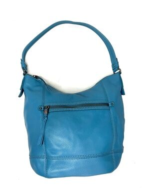 The SAK Sequoia Hobo Bag in Teal Leather